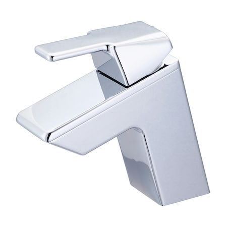 Single Handle Bathroom Faucet, Compression Hose, Single Hole, Chrome, Weight: 3.3